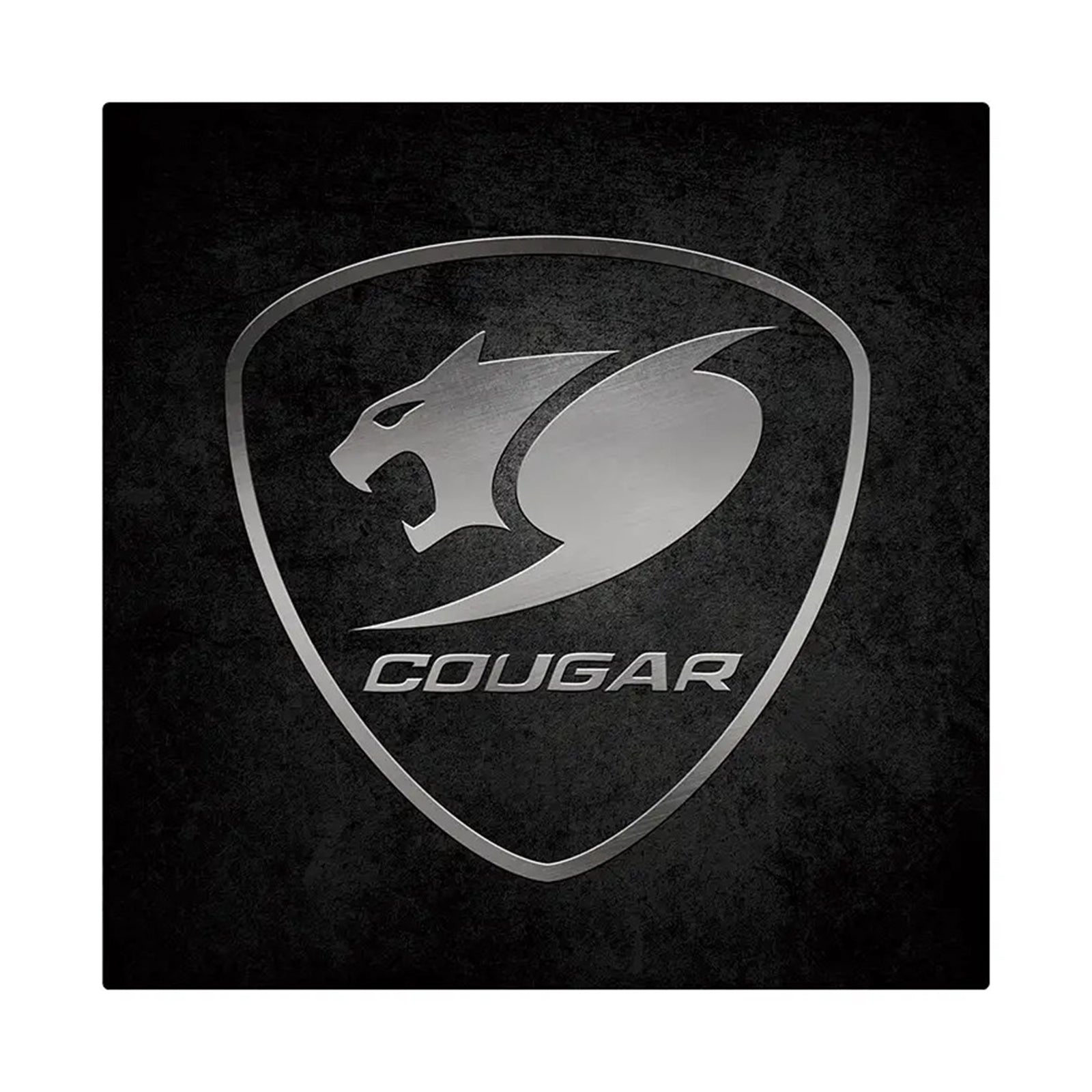 Cougar Command Gaming Chair Floor Mat 1100x1100x4mm - Black
